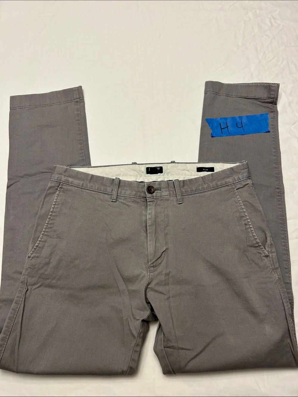 J. Crew Light Gray Slim Chino Pants